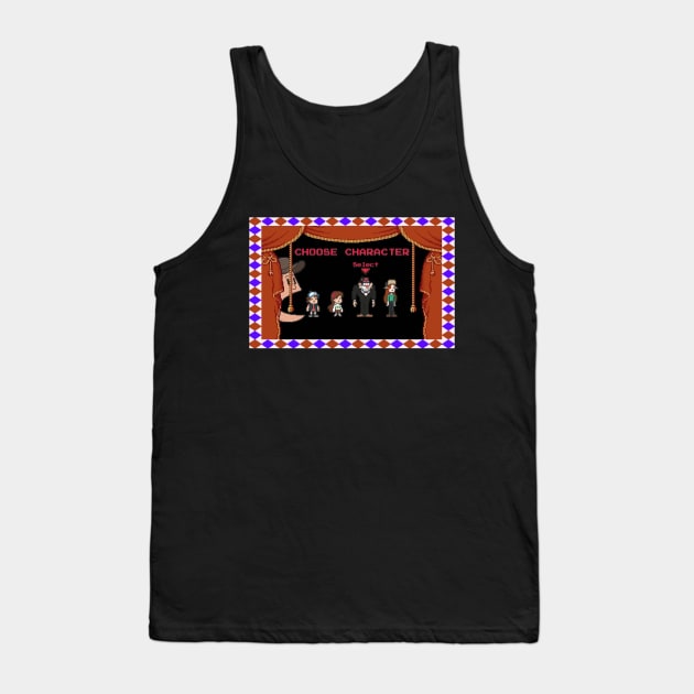 Gravity Falls Character Select Tank Top by Exit8